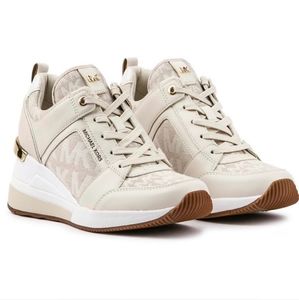 Michael kors women's heel sneakers